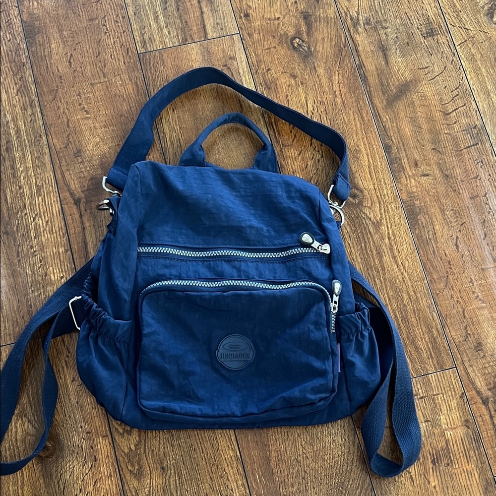 Navy Blue Backpack